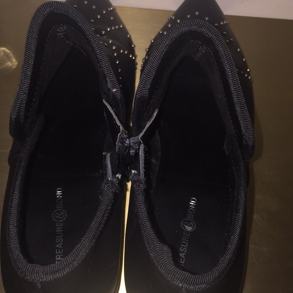 Treasure&Bond women’s leather studded ankle boots - Picture 6 of 8